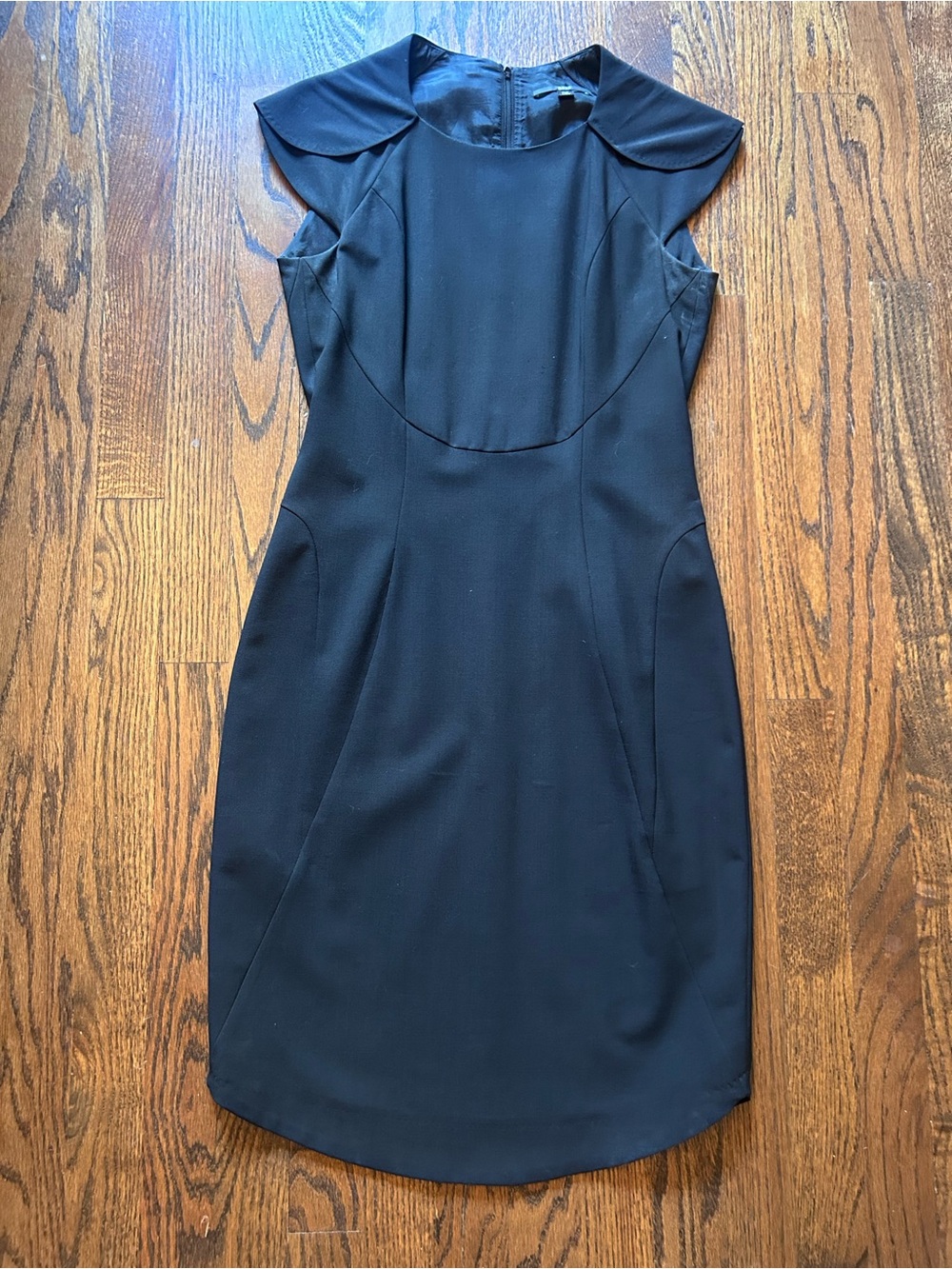 Women’s BOSS classic black stretch sheath dress